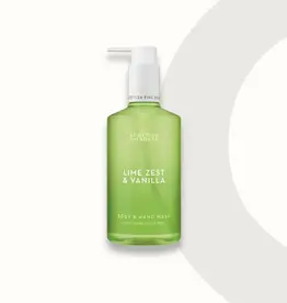 Lime Zest & Vanilla Body and Hand Wash 300ml