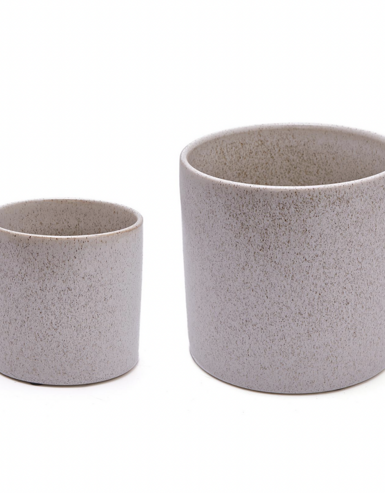 Olessia Speckled Cylinder Pot