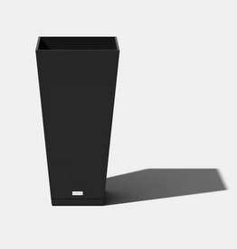 Large Midland Planter with Tray and Shelf W15.25” H32"