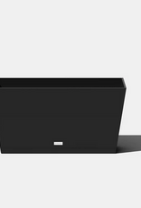 Small Midori Long Planter with Tray L31” W10" H17.25"