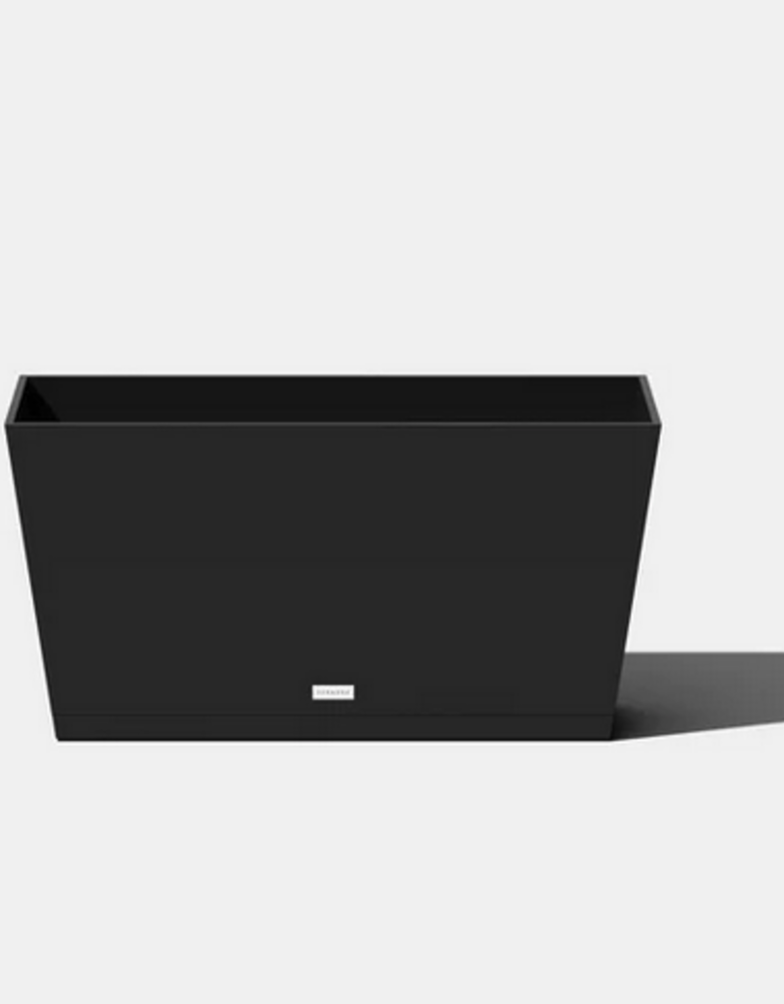 Small Midori Long Planter with Tray L31” W10" H17.25"