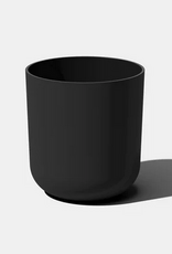 Large Black Kona Twenty Planter D18.5" H19.75"