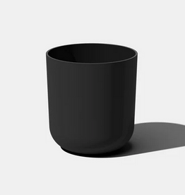 Large Black Kona Planter D18.5" H19.75"