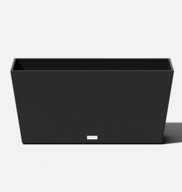 Small Midori Long Planter with Tray L31” W10" H17.25"