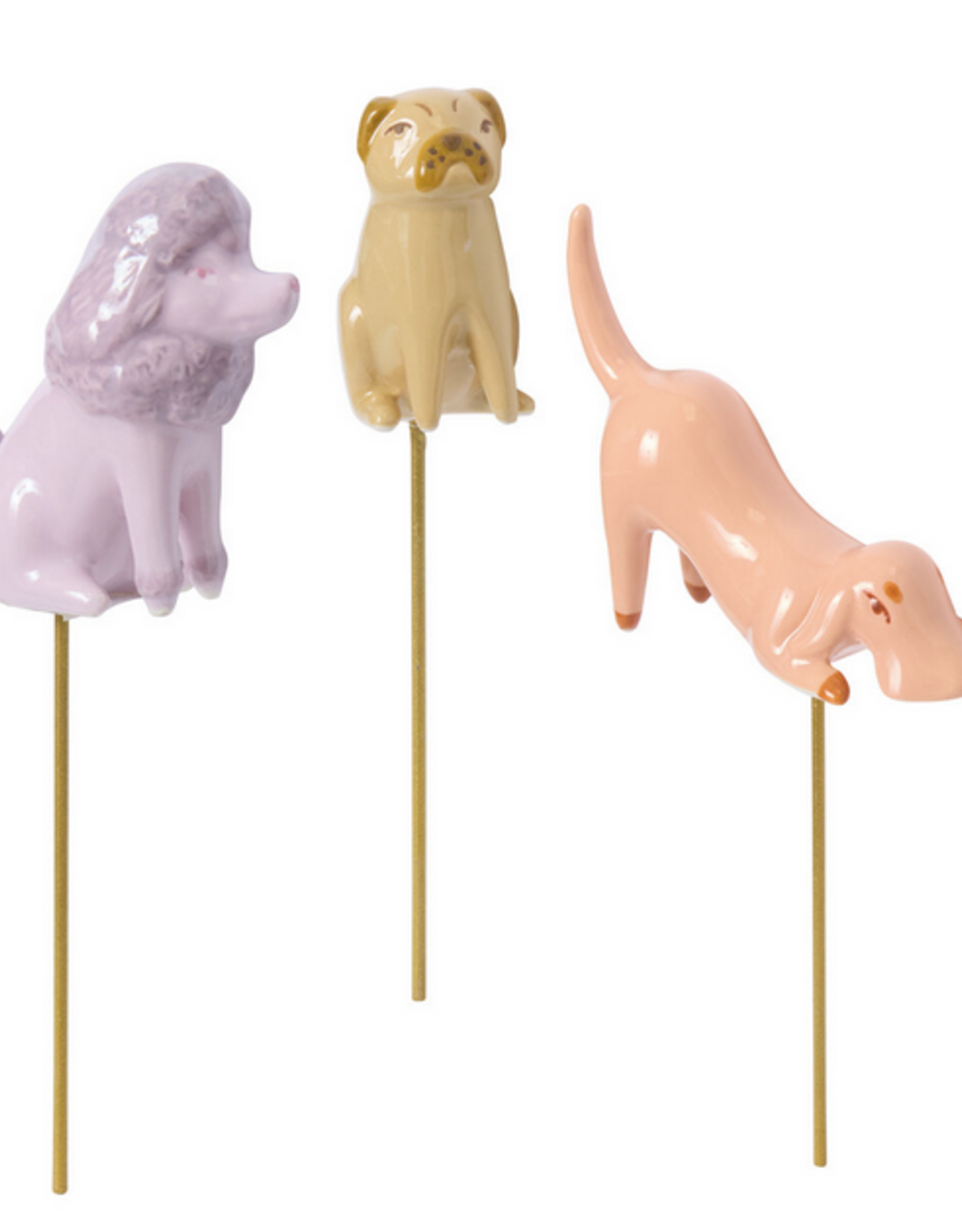 Playful Pups Plant Stick - Assorted