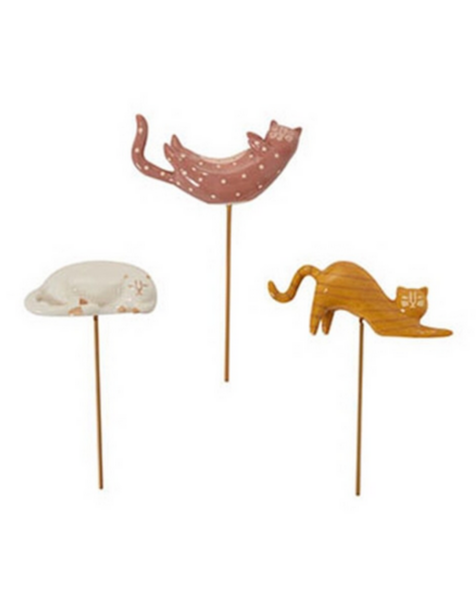 Curious Cats Plant Stick - Assorted