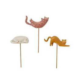 Curious Cats Plant Stick - Assorted