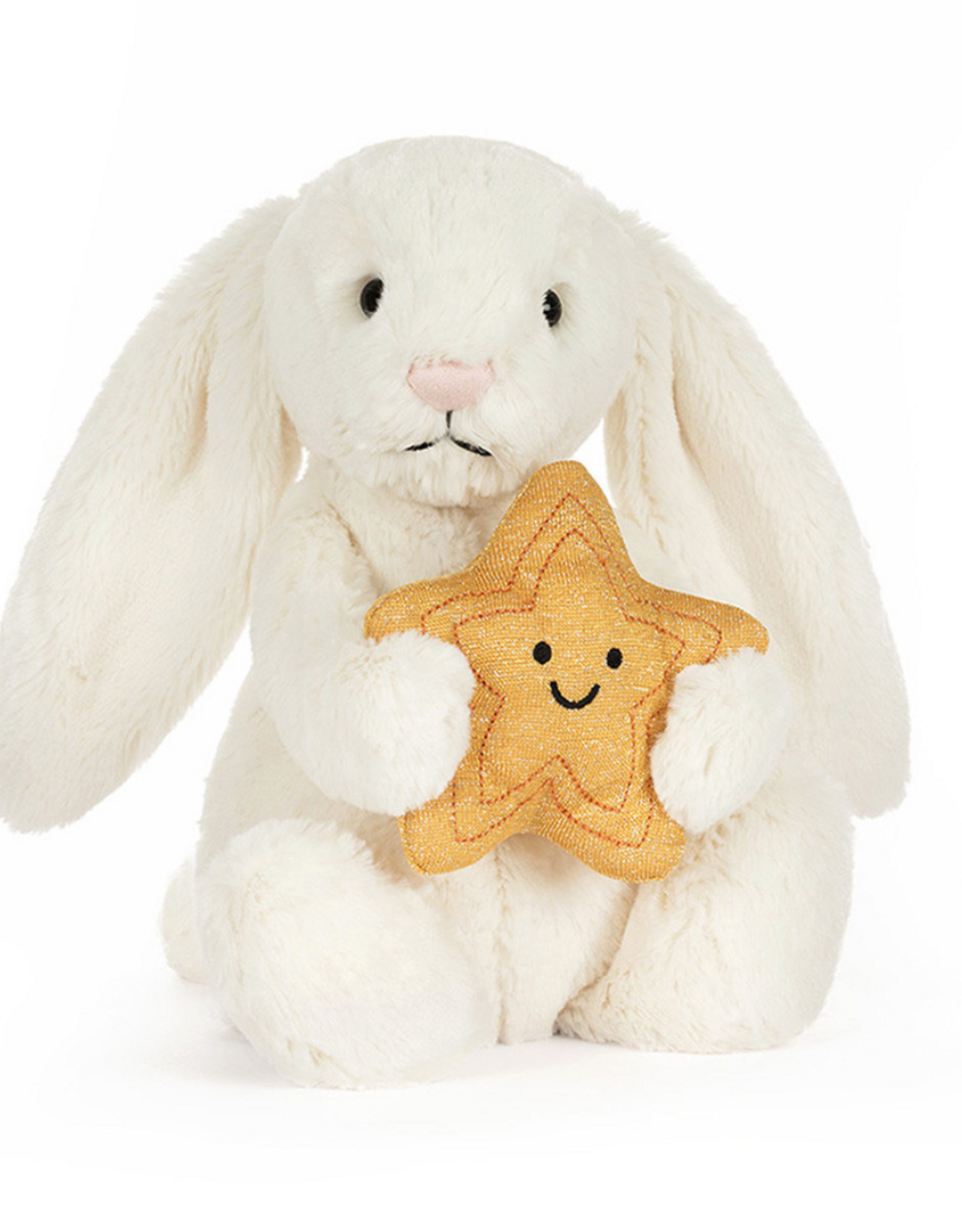 Cream Bunny with Star