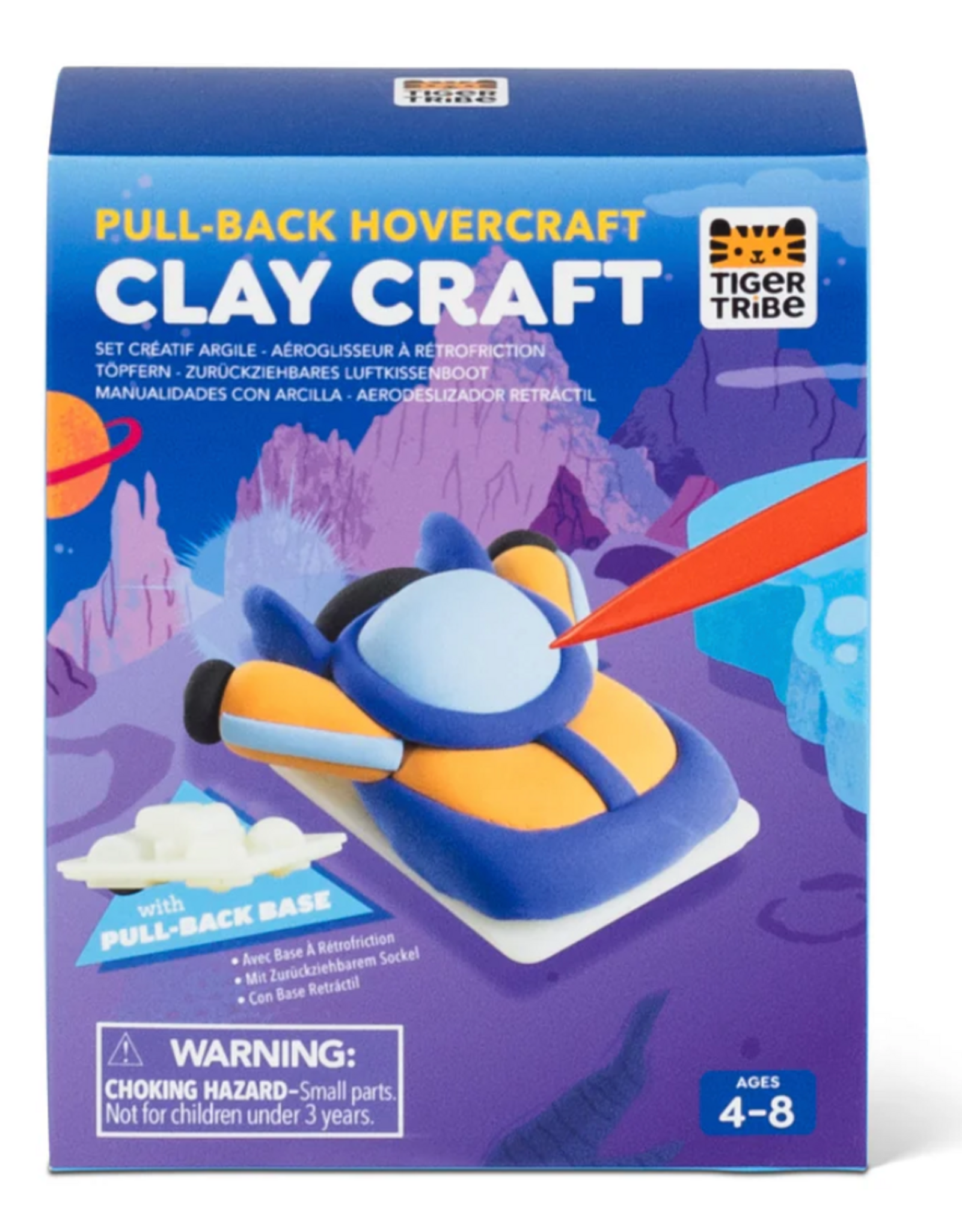 Pull Back Hoverboard Clay Craft
