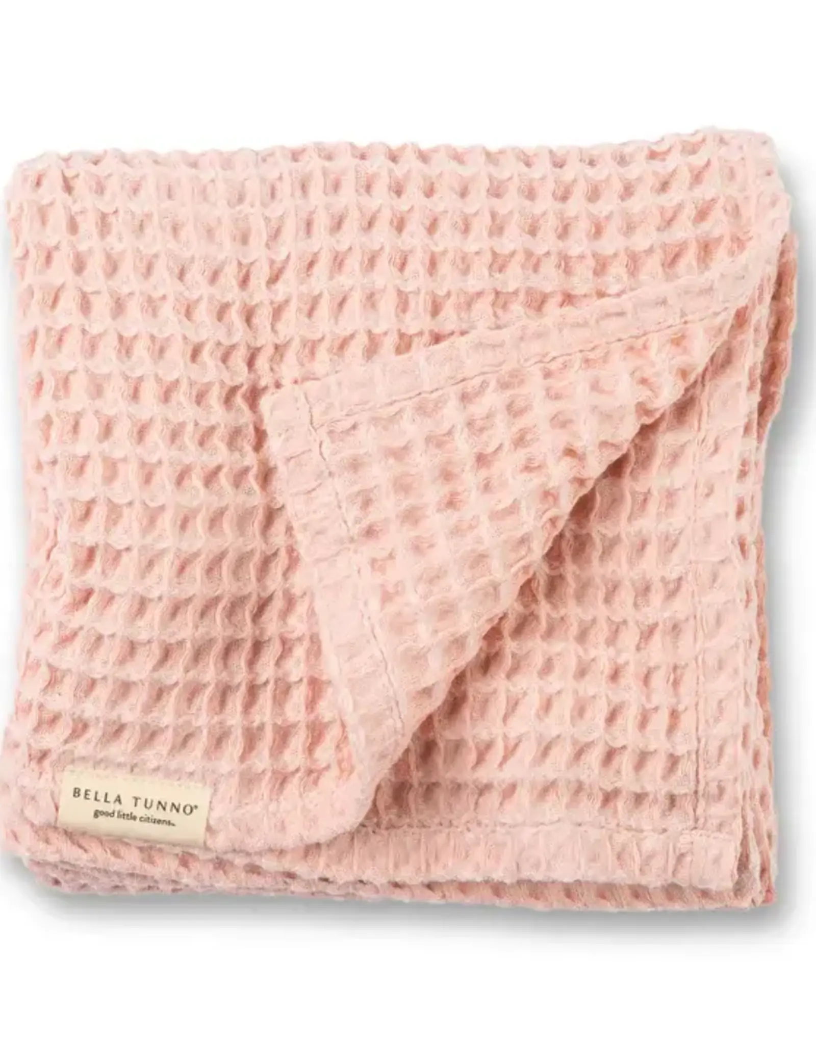 Blush Waffle Baby Blanket