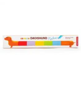 Rainbow Dachshund Markers