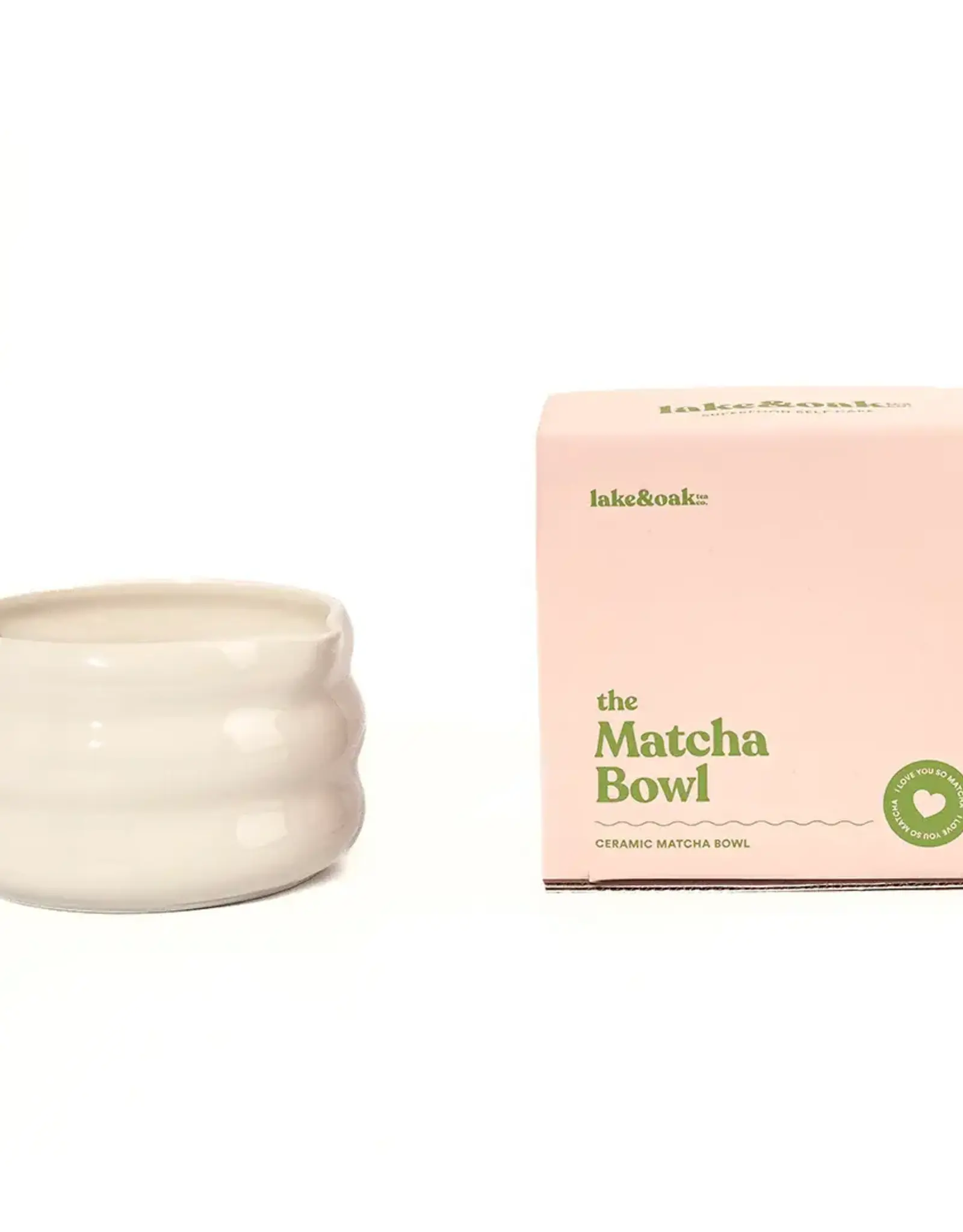 White Ceramic Matcha Bowl