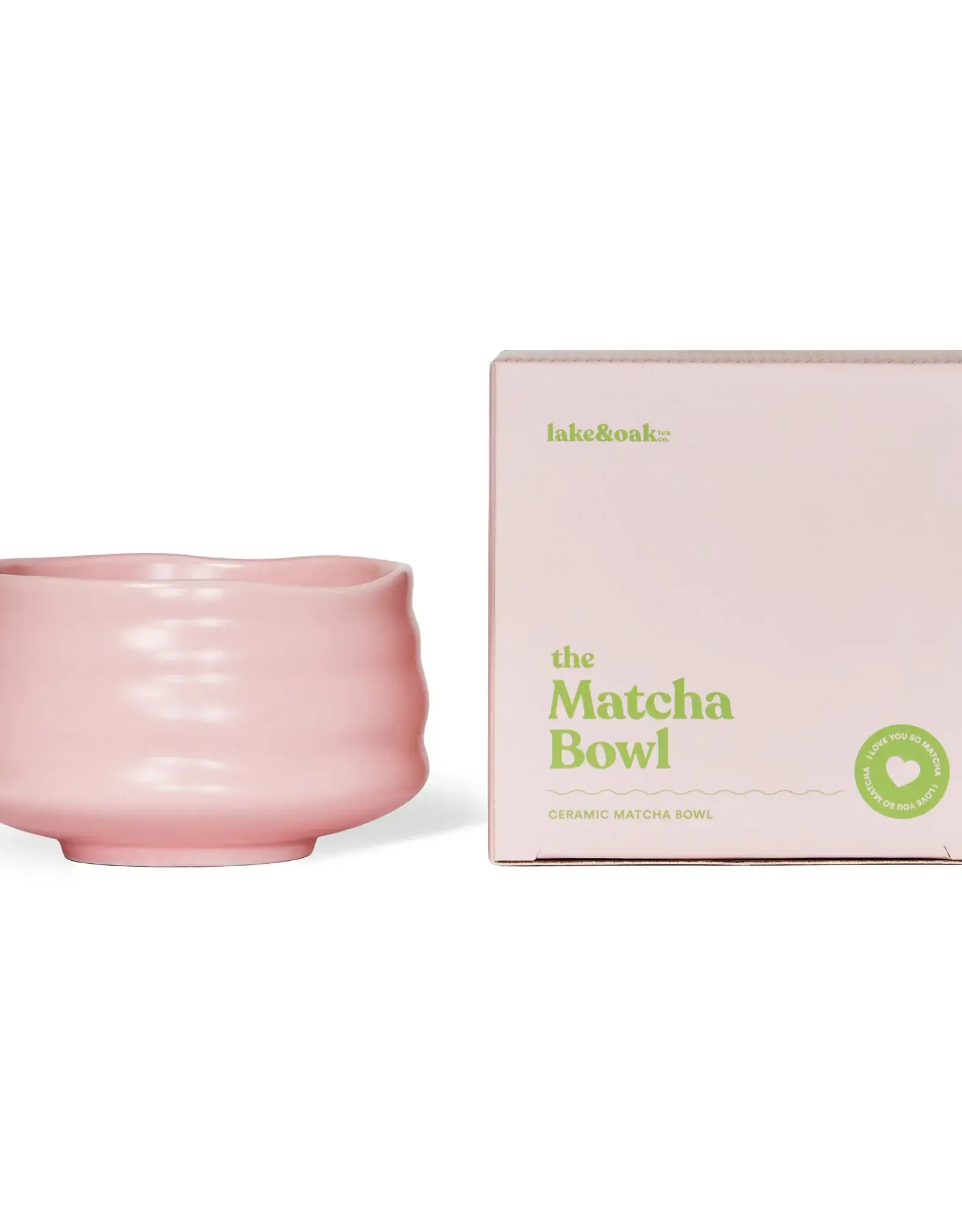 Pink Ceramic Matcha Bowl