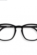 Black #E Reading Glasses +1.5