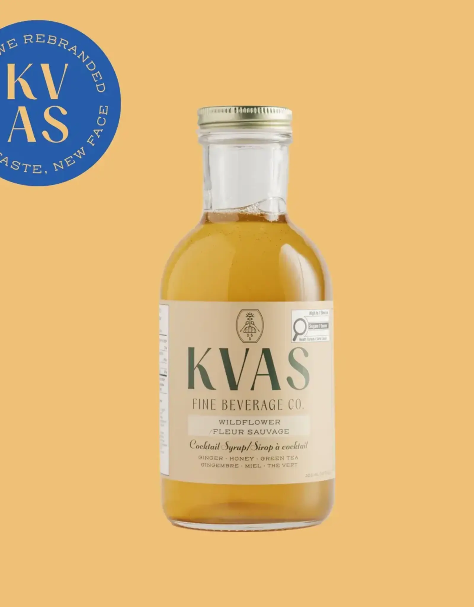 KVAS Wildflower Cocktail Syrup