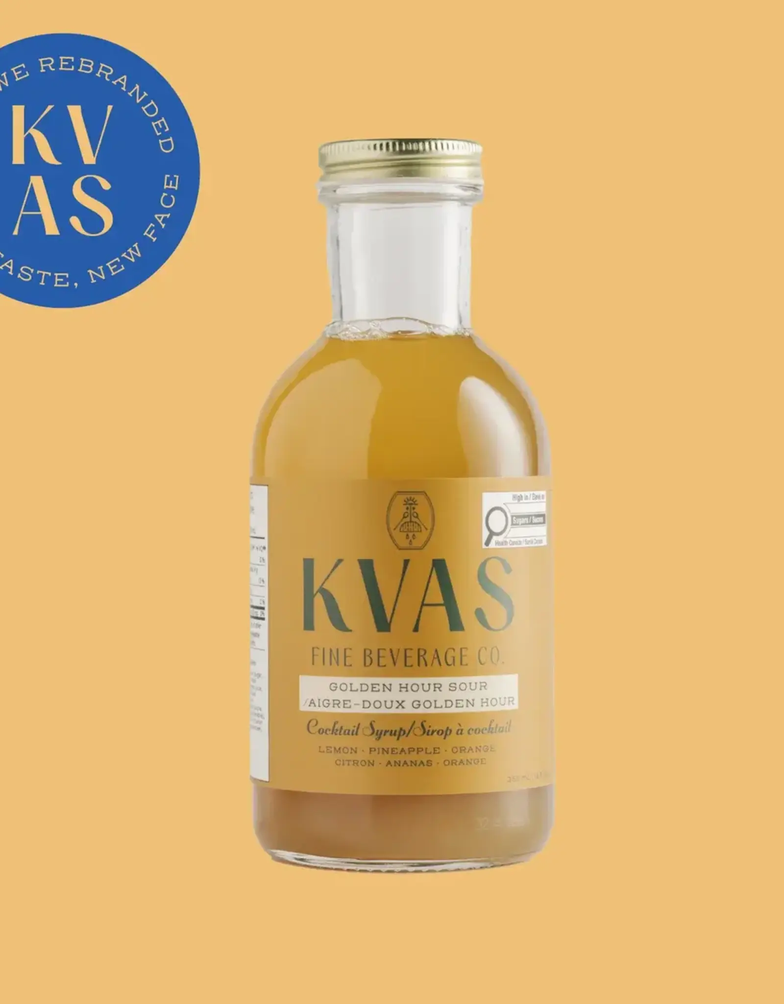 KVAS Golden Hour Sour Syrup