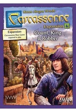 Z-Man Games Carcassonne Expansion 6 Count, King & Robber
