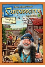 Z-Man Games Carcassonne Expansion 5 Abbey & Mayor