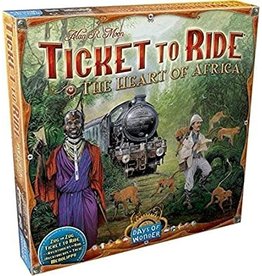 Ticket to Ride Expansion The Heart of Africa