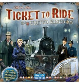 Ticket to Ride Expansion UK and Pennsylvania