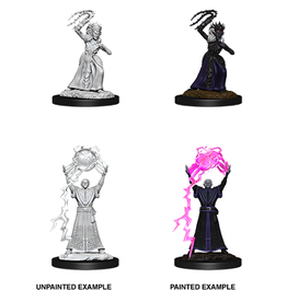 WizKids Nolzur's Marvelous Miniatures - Drow Mage & Drow Priestess