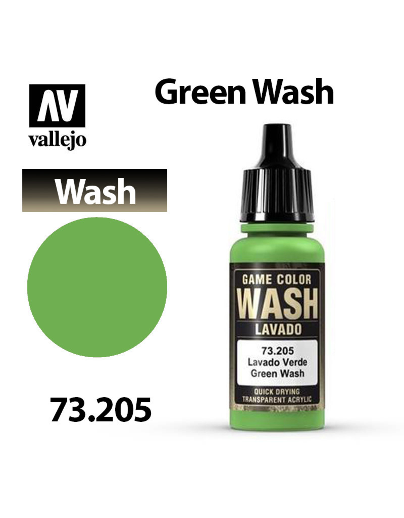 Vallejo Vallejo Game Washes (17ml)