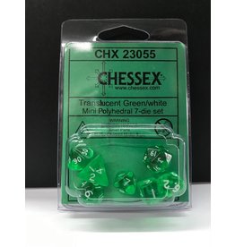 Chessex Chessex Mini Translucent (7pc Set)