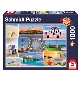 Schmidt Schmidt Puzzle: By the Sea 1000 Pcs