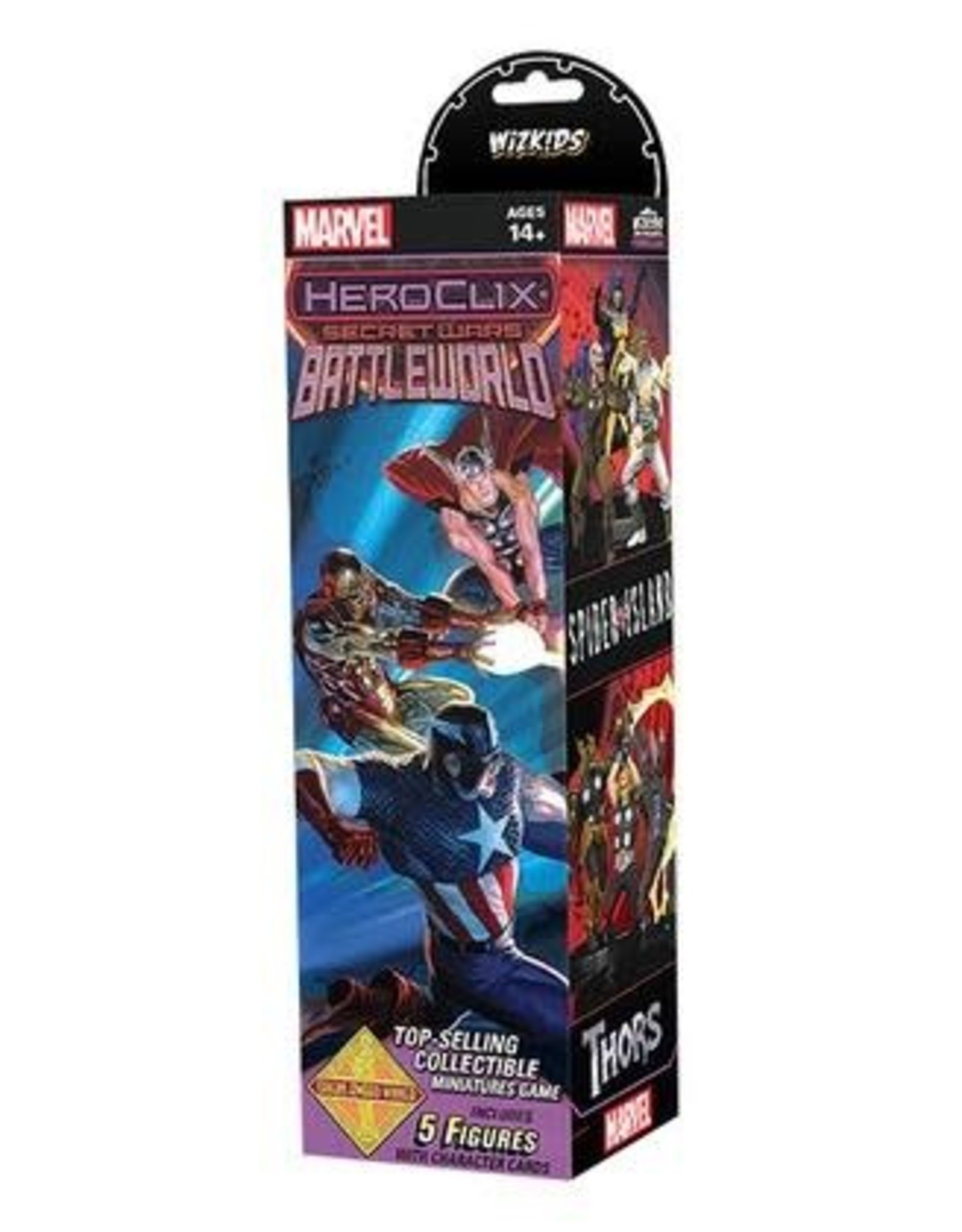 WizKids Secret Wars BattleWorld 5 Figure Booster