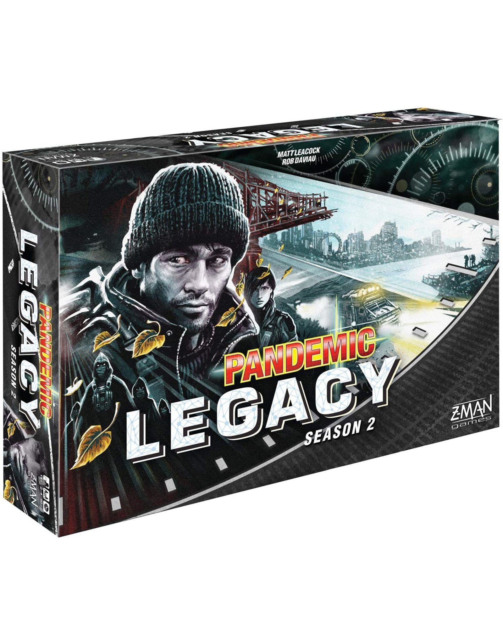 Z-Man Games Pandemic: Legacy Season 2 (Black Edition)