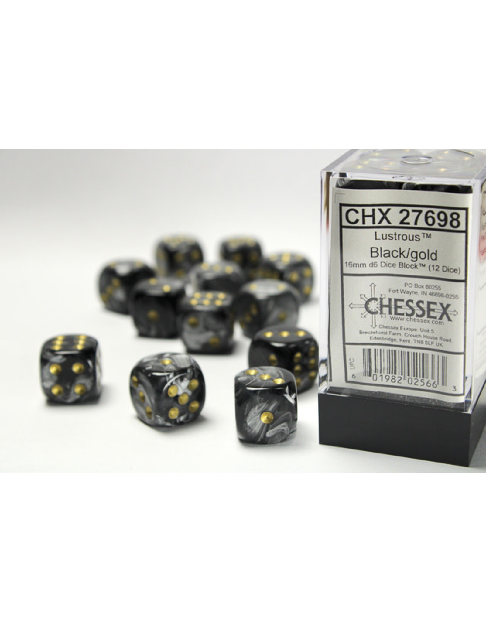 Chessex Chessex Lustrous 16mm (12d6)