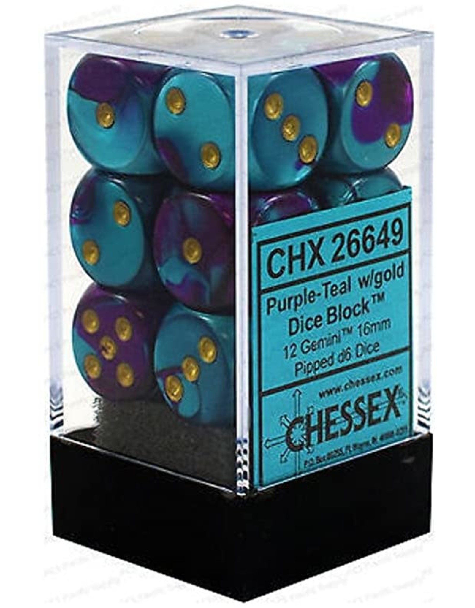 Chessex Chessex Gemini 16mm (12d6)