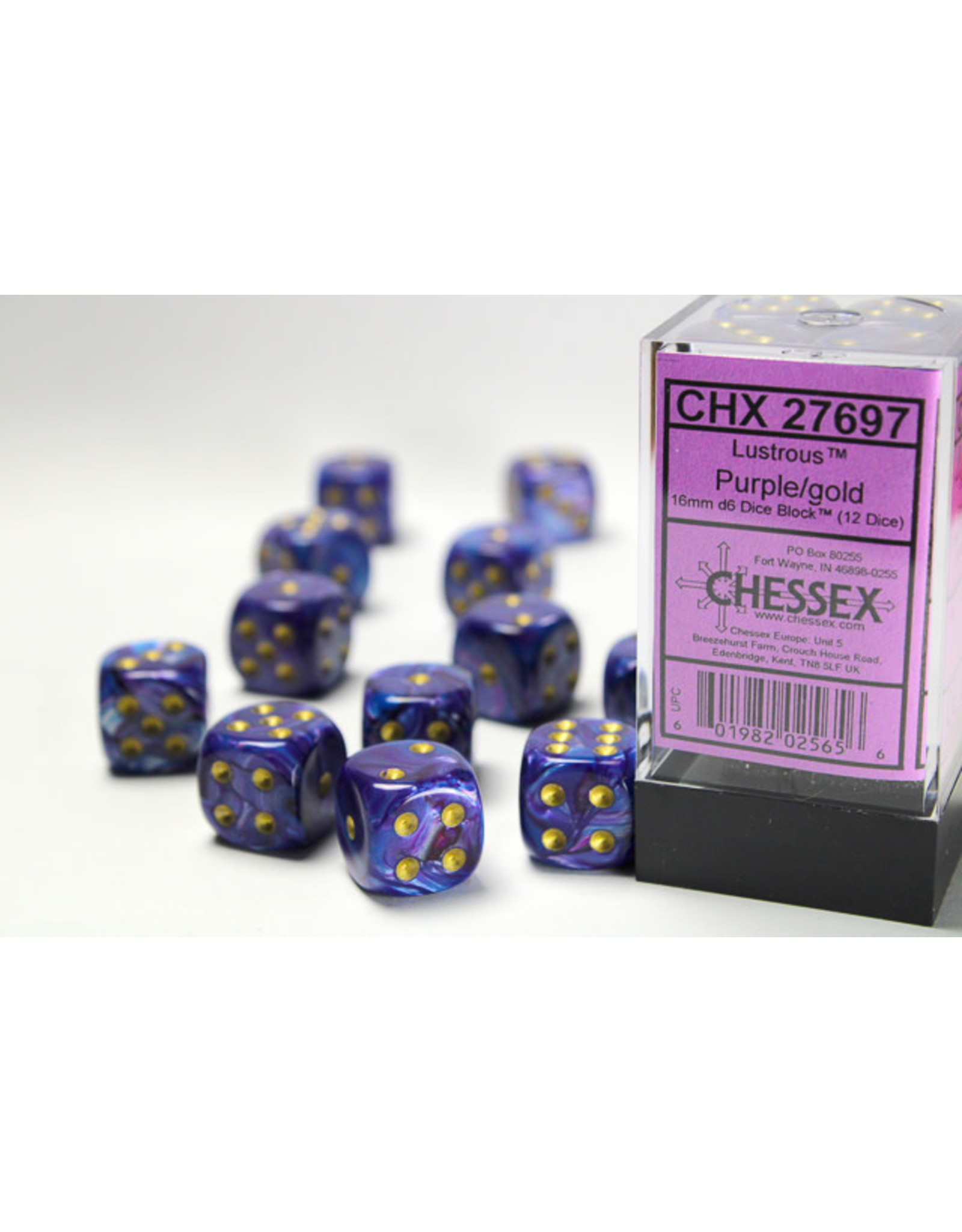 Chessex Chessex Lustrous 16mm (12d6)