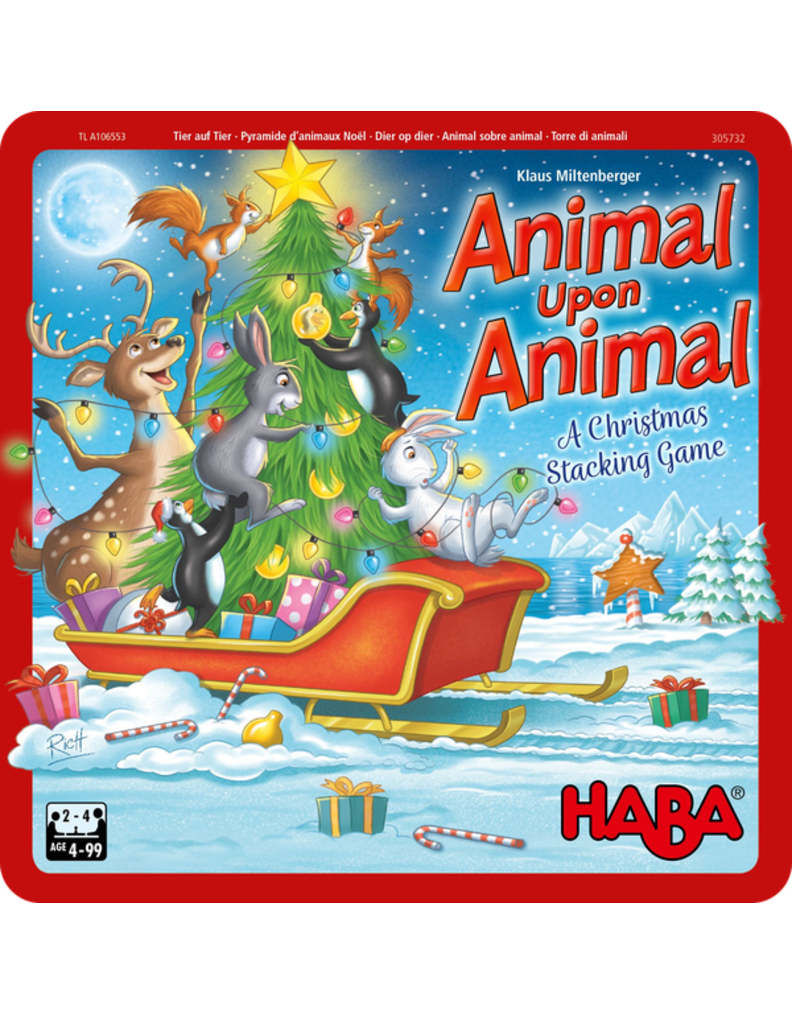 Haba Animal Upon Animal - Christmas