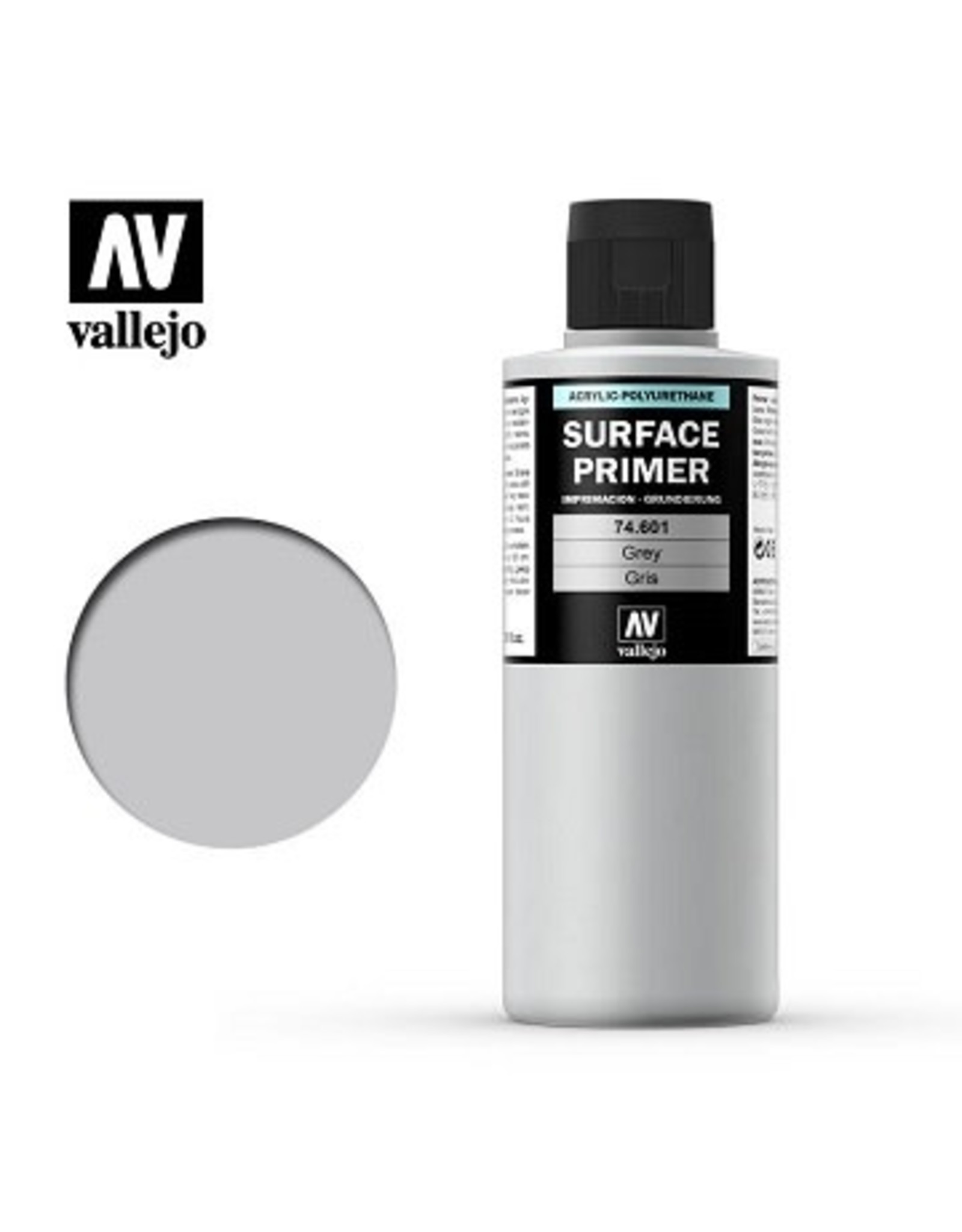 Vallejo Vallejo Surface Primer 74.601 Grey 200 ml