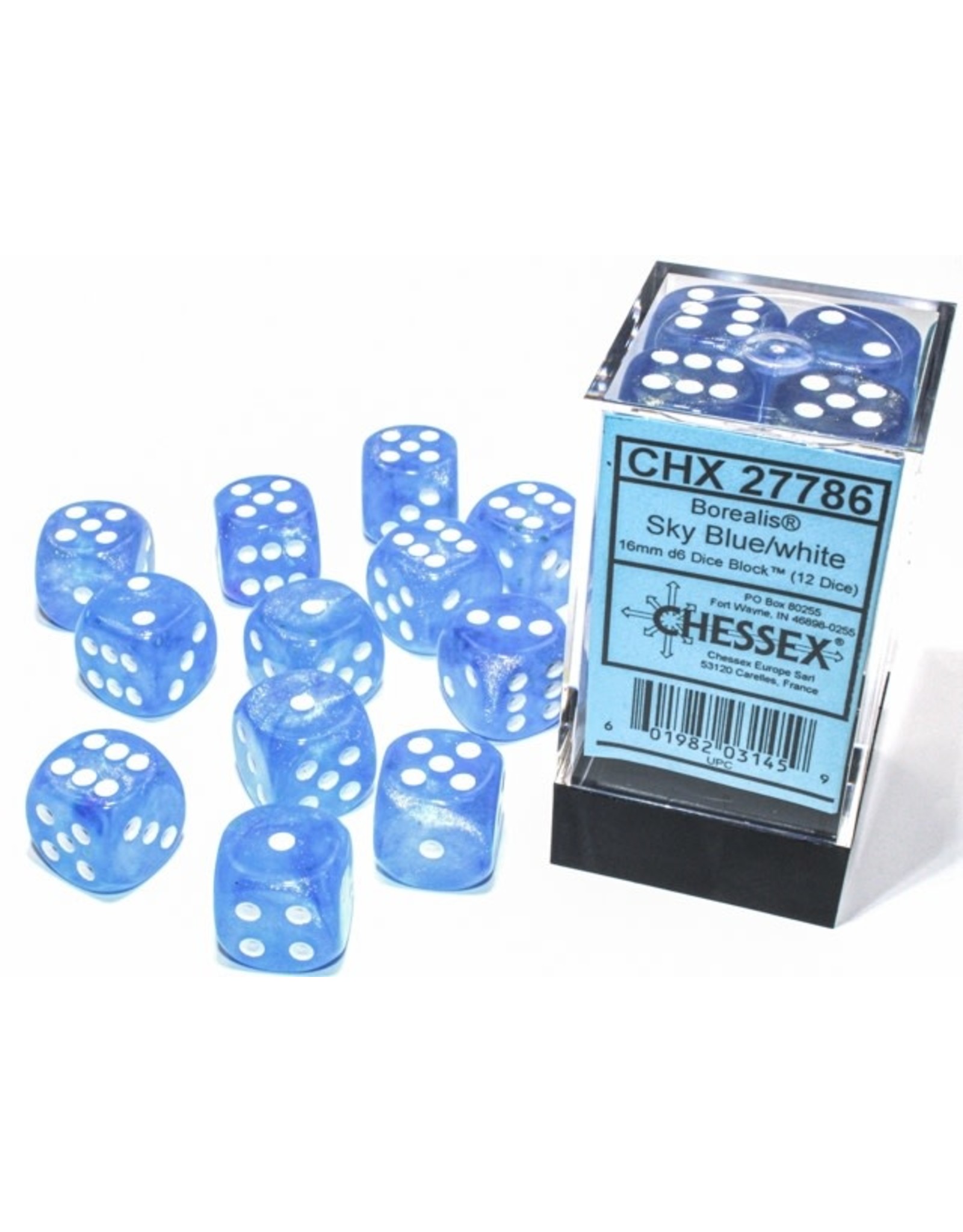 Chessex Chessex Borealis Luminary 16mm (12d6)