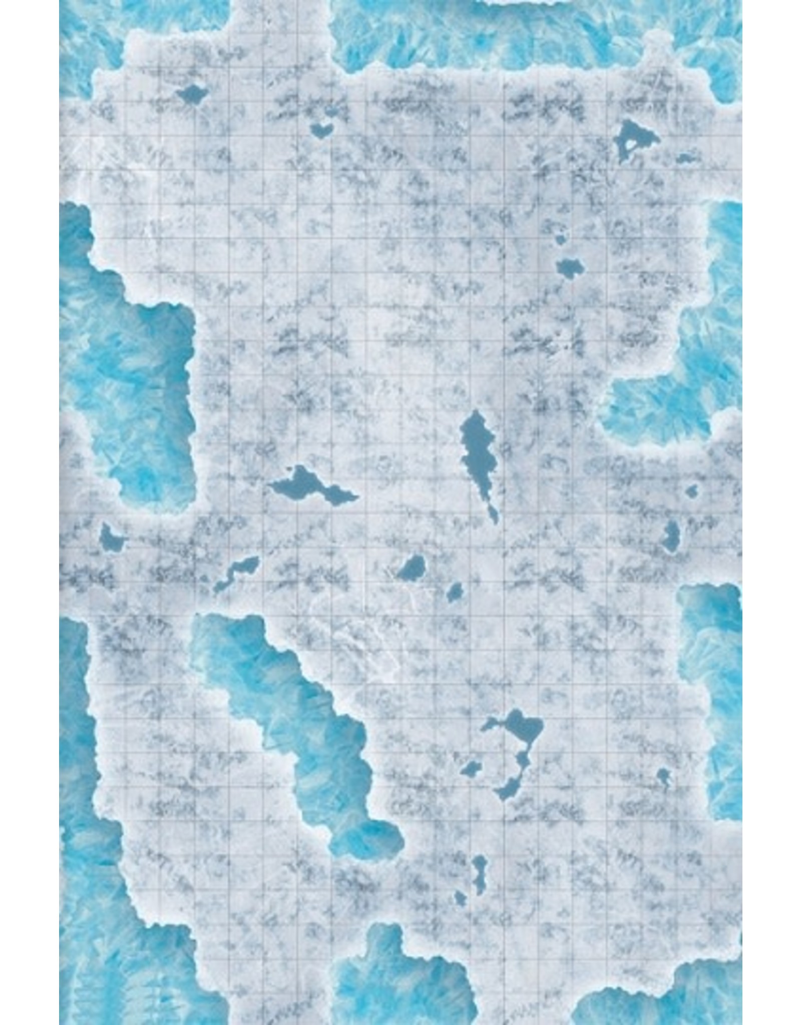 Gale Force 9 Dungeons and Dragons Battlefield:  Caverns of Ice Encounter Map (30" x 20")
