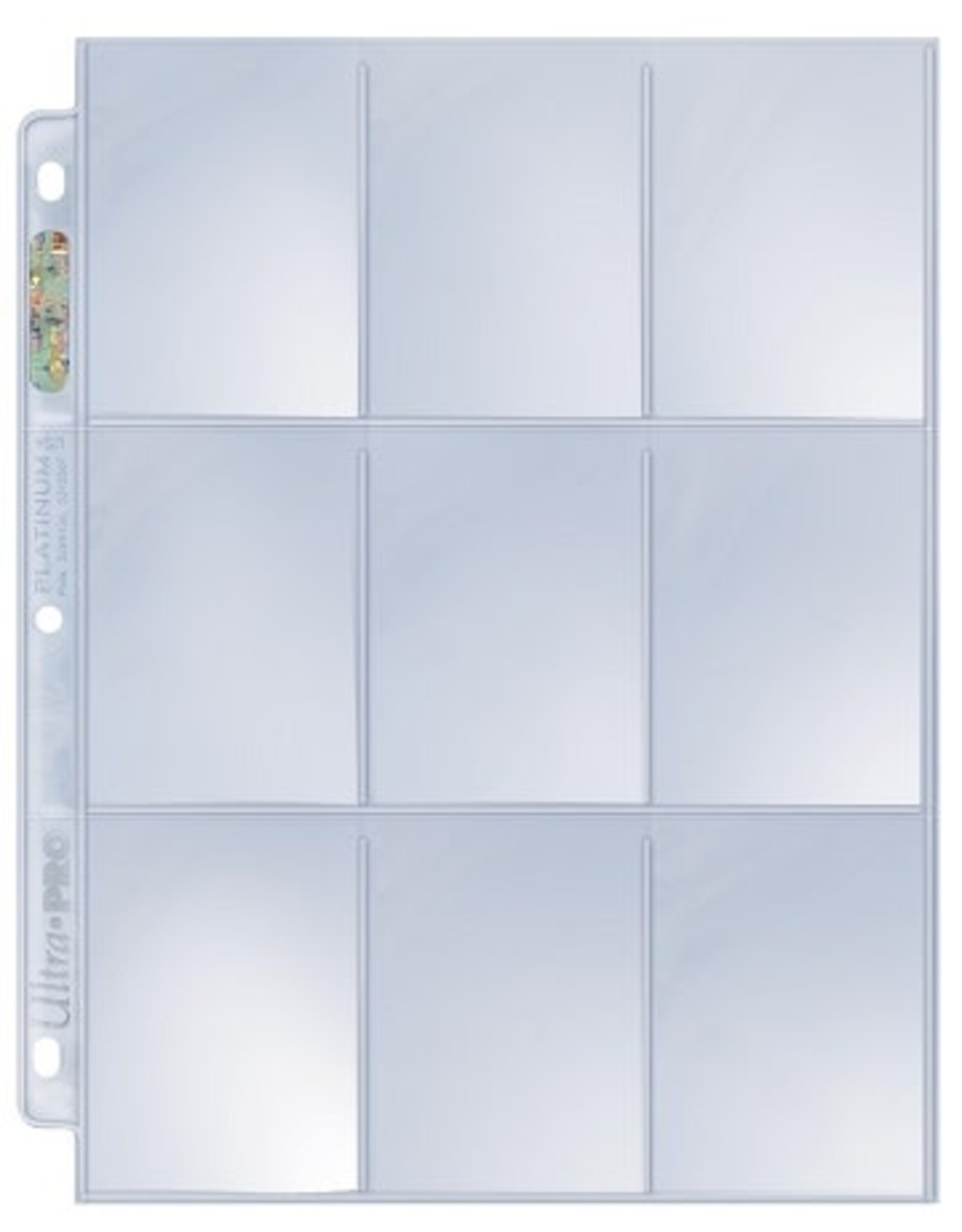 Ultra Pro UP Binder Pages Hologram 9 - Pockets (100)