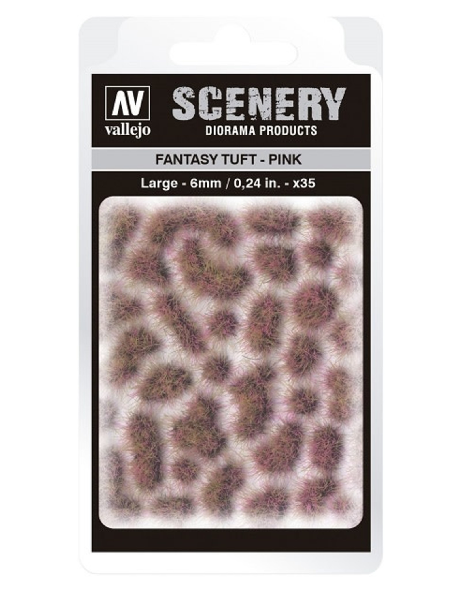 Vallejo Vallejo: Scenery - Fantasy Tuft - Pink Large 6mm