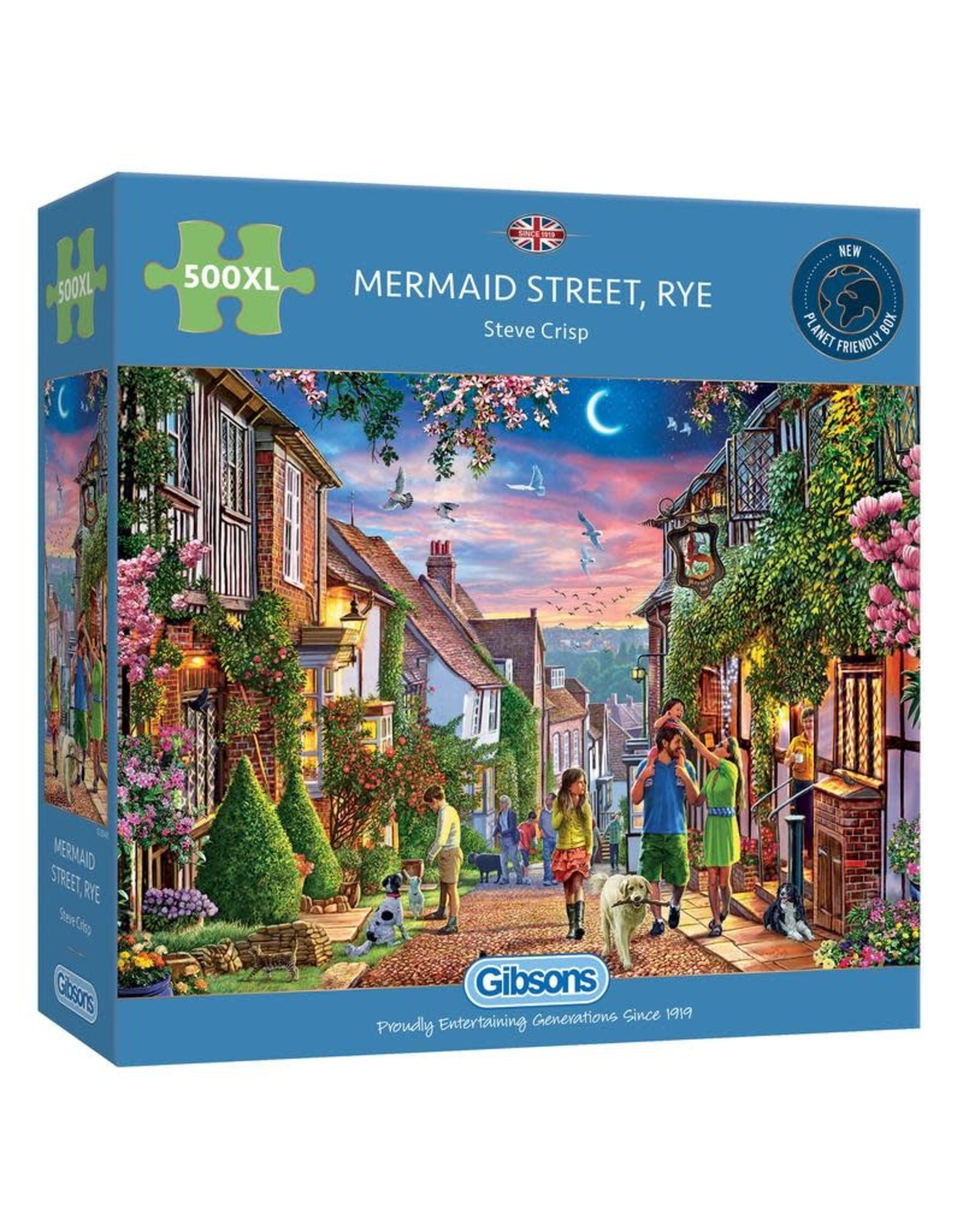 Gibsons Gibsons Mermaid Street XL 500 Pieces