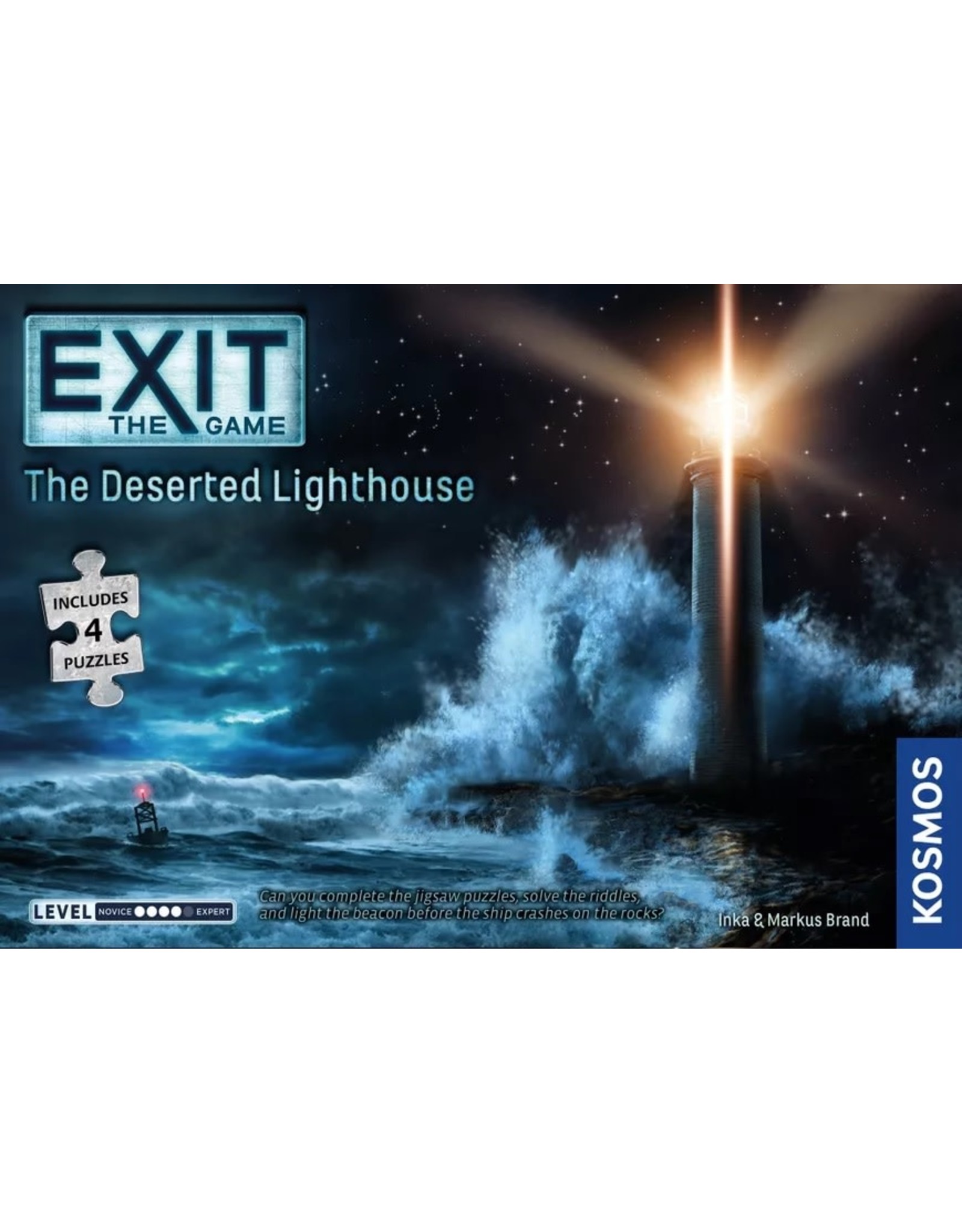 Thames & Kosmos Exit the Game: The Deserted Lighthouse (With Puzzle)