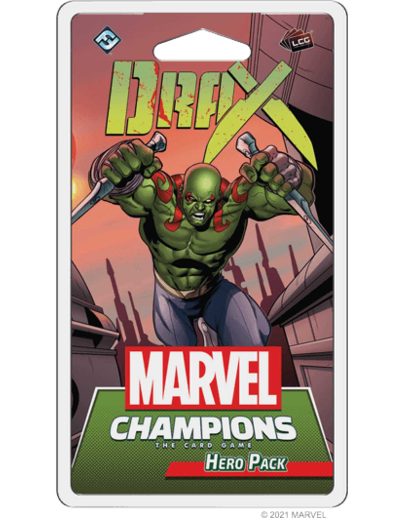 Fantasy Flight Marvel Champions Hero Pack Drax