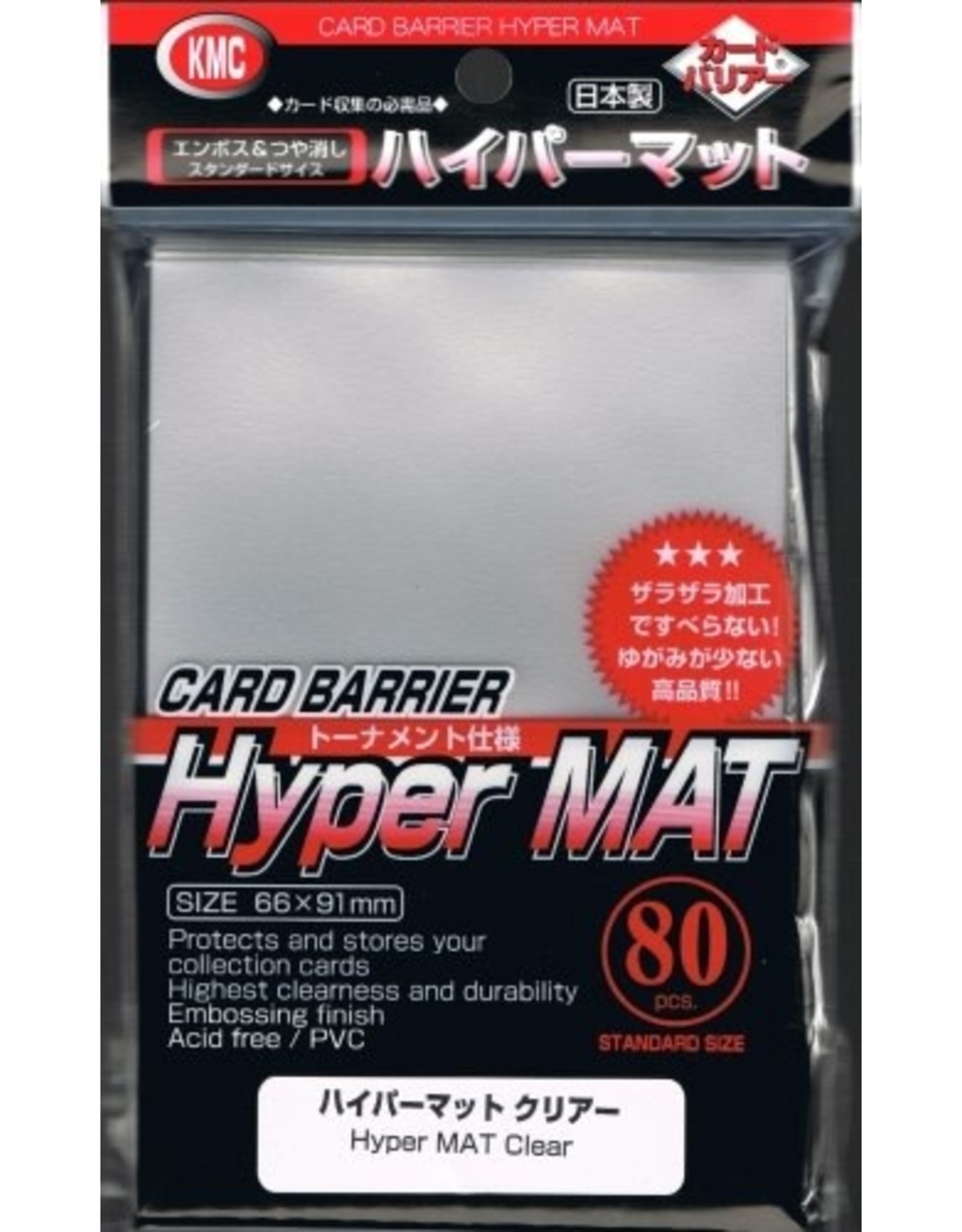 KMC KMC Hyper Matte Clear 80 CT