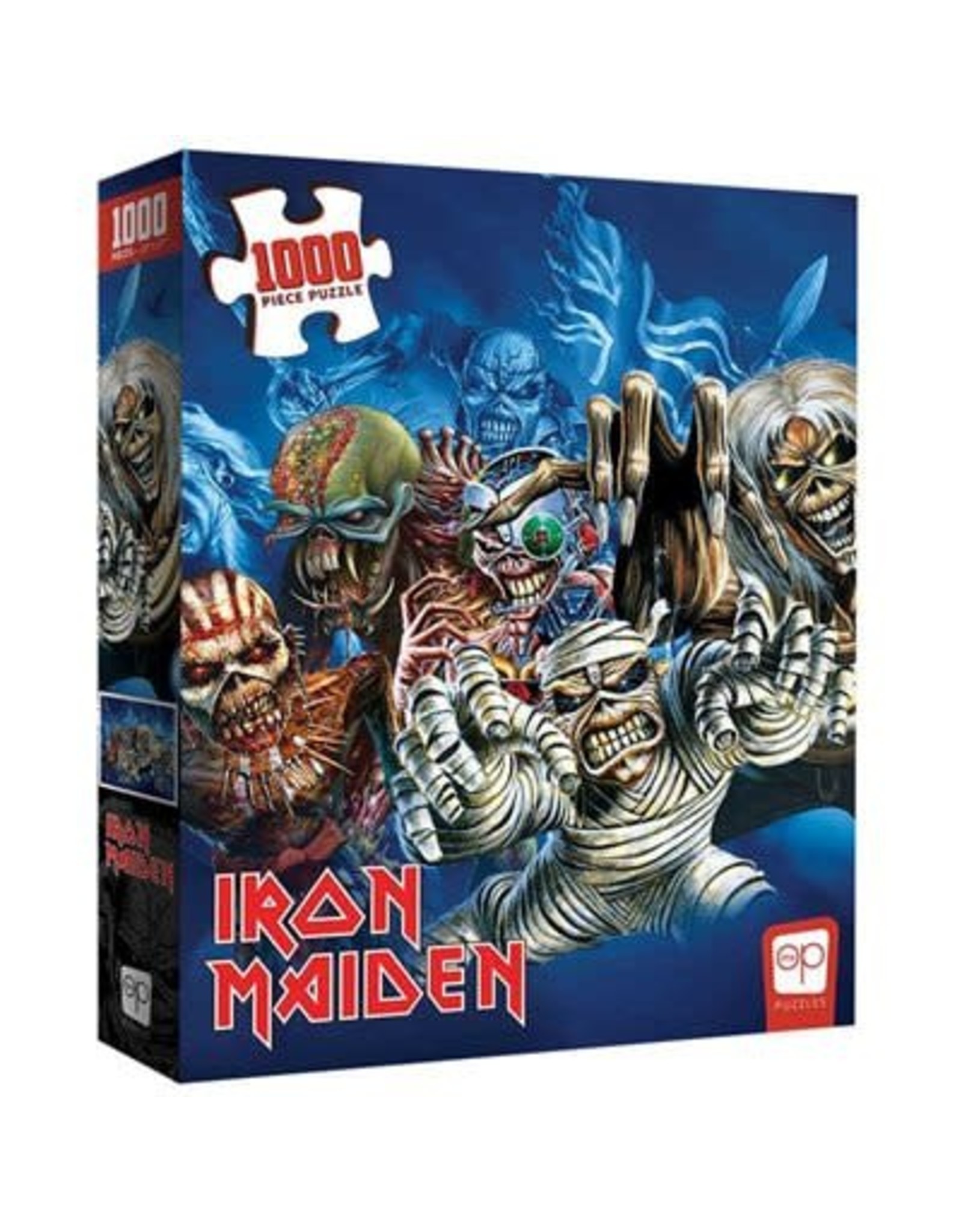 USAopoly Iron Maiden "Faces Of Eddie" Puzzle 1000 Pc