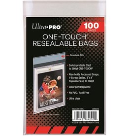 Ultra Pro 1Touch Resealable Bag 100Ct