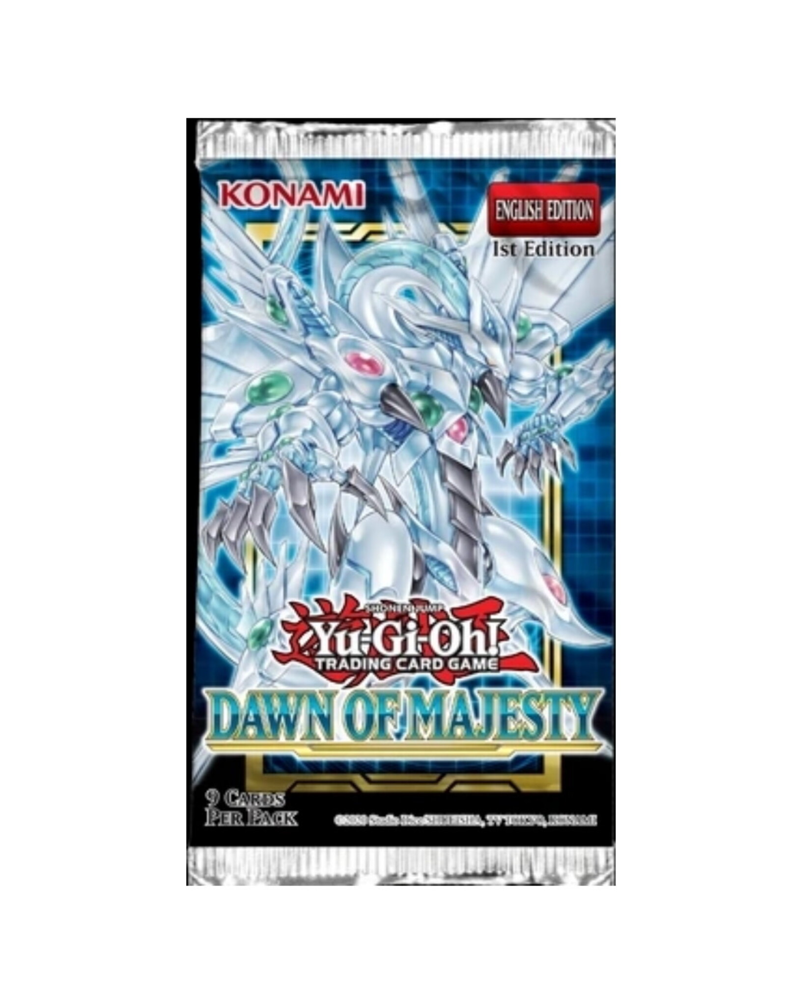 Konami Yugioh: Dawn of Majesty Booster Pack