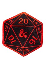Bioworld Dungeon & Dragons - Black/Red Shaped Dice Throw