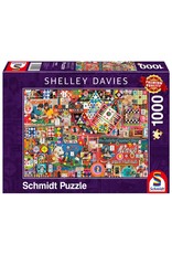 Schmidt Puzzle: Shelley Davies Games 1000 Pieces