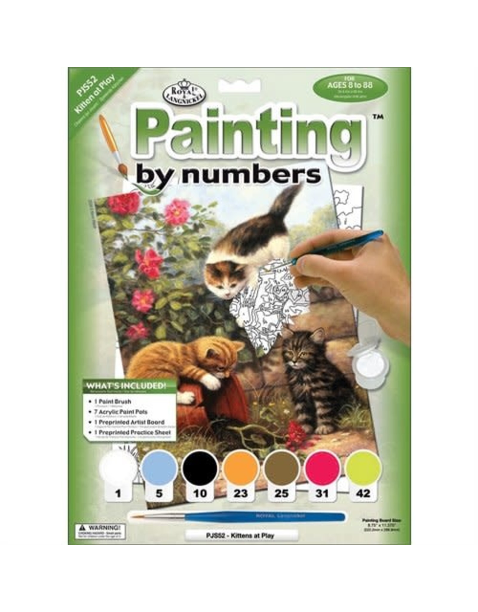 Royal and Langnickle Paint by Numbers -