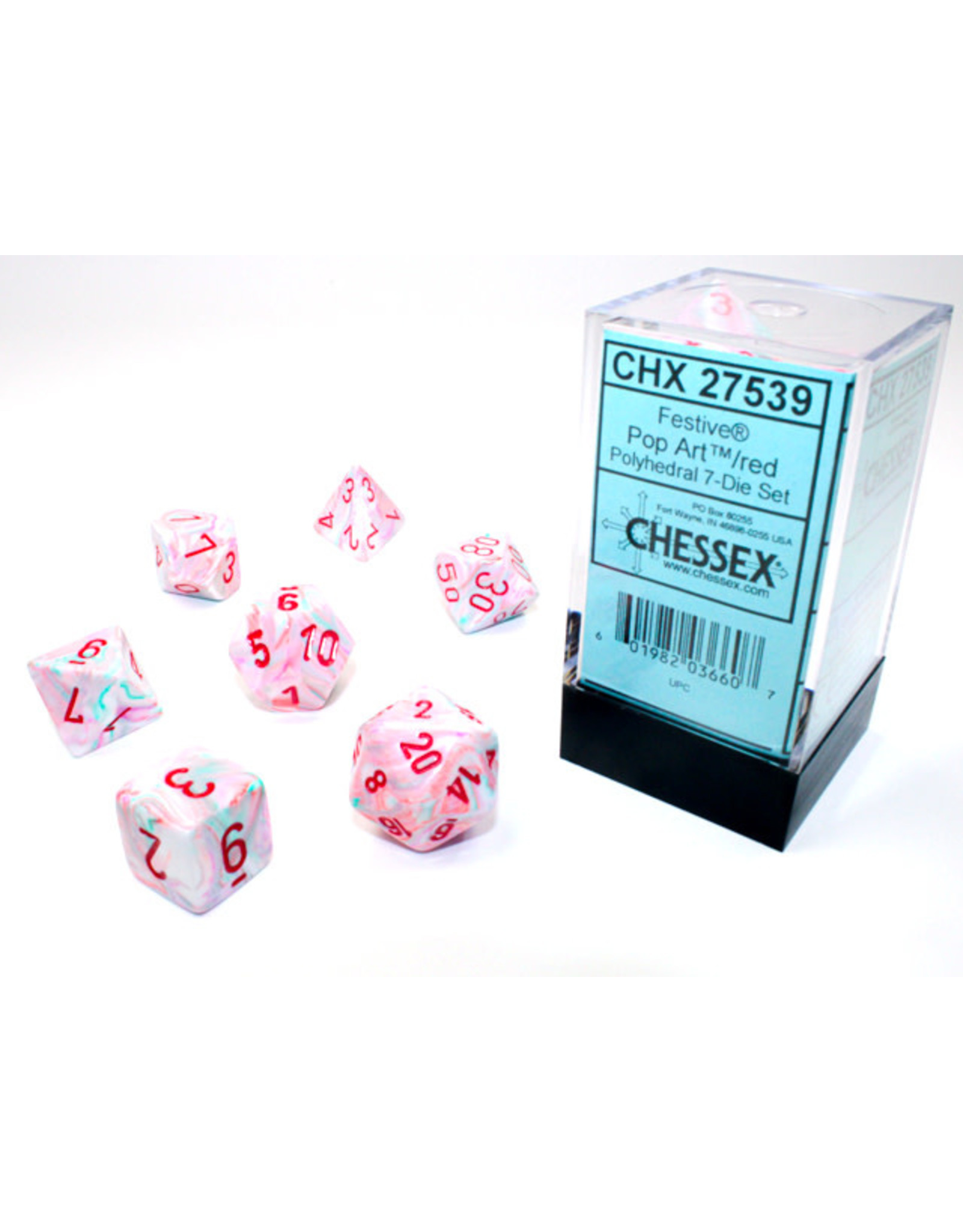 Chessex Chessex Festive (7 pc Set)